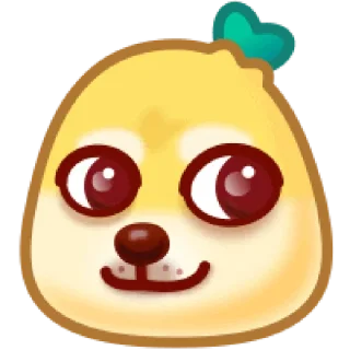 🐶 emoji 小红书🍠 Telegram sticker 1 of 40