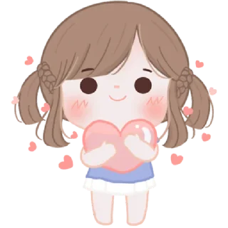 🥺 emoji ⋆ Chubby Girl ࿈ @petiteyeux ♡% Telegram sticker 17 of 32