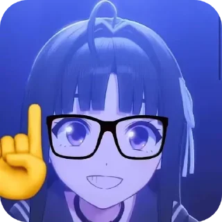 ☝ emoji 至福诱惑 Telegram sticker 18 of 50