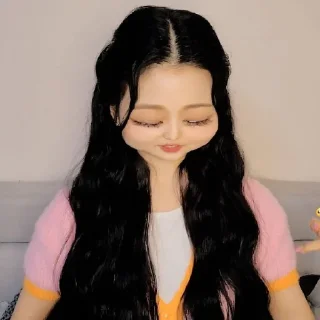 🥺 emoji wonyoung :: @stikerkece Telegram sticker 14 of 25