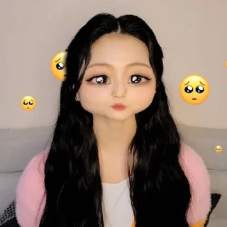 🥺 emoji wonyoung :: @stikerkece Telegram sticker 8 of 25