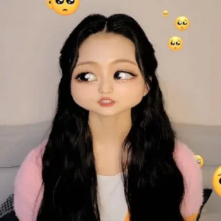 🥺 emoji wonyoung :: @stikerkece Telegram sticker 9 of 25