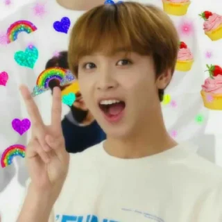 🌈 emoji haechan mood | @kpopstickerrandom Telegram sticker 18 of 33