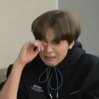 😭 emoji haechan mood | @kpopstickerrandom Telegram sticker 14 of 33