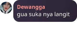 Sticker from Angga