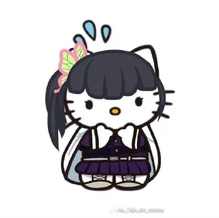 😿 emoji Kanao💜🦋 Telegram sticker 8 of 21