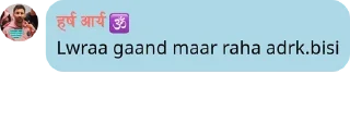 💇 emoji आदर्श झा's sticker pack (@SarcasticXBot) Telegram sticker 14 of 39