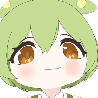 😙 emoji ずんだもん @ZundaTeaCafe Telegram sticker 12 of 120