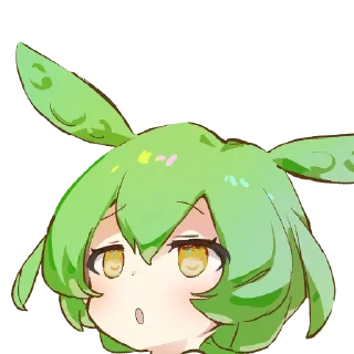 ❤ emoji ずんだもん @ZundaTeaCafe Telegram sticker 16 of 120