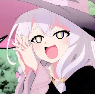 ☁️ emoji ☁️ ᵎ Elaina ᦒ @animestckr Telegram sticker 15 of 45