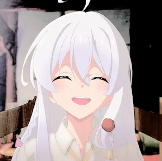 ☁️ emoji ☁️ ᵎ Elaina ᦒ @animestckr Telegram sticker 9 of 45