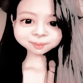 💞 emoji jennie psd ; @ngeuwu Telegram sticker 10 of 14