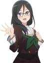 ✋ emoji Asuka Tanaka Telegram sticker 14 of 26