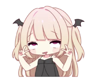 🙄 emoji Kanamerika_deathcute @bistic Telegram sticker 23 of 24
