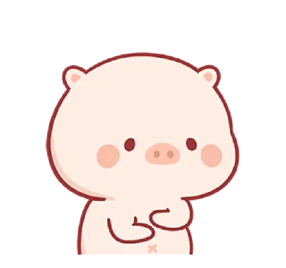 Sticker from Piggy Mengmeng 2 @bistic