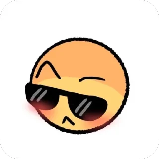 😎 emoji Cursed emojis Telegram sticker 24 of 33