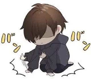 😡 emoji Menhera Kun Telegram sticker 7 of 90