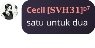🥢 emoji cecil anak emak Telegram sticker 13 of 26