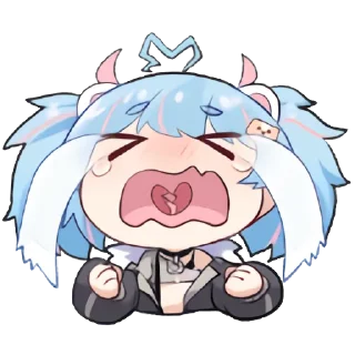 😭 emoji 星汐seki up主大表情 @BK0717 Telegram sticker 21 of 25