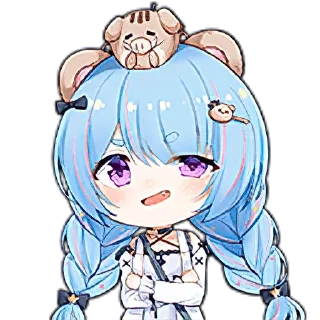 😤 emoji 星汐seki up主大表情 @BK0717 Telegram sticker 15 of 25