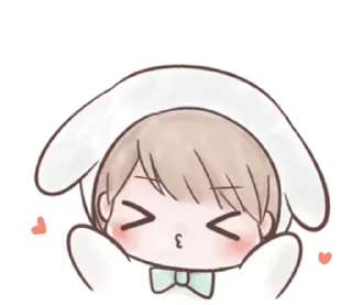 Sticker from fwuffy marshbun with @sugarcunt
