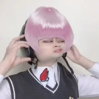 🐽 emoji rAmbuT piNQ by @stikerpocigembul Telegram sticker 18 of 36