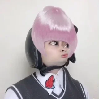🐽 emoji rAmbuT piNQ by @stikerpocigembul Telegram sticker 23 of 36