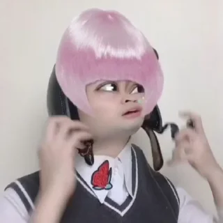 🐽 emoji rAmbuT piNQ by @stikerpocigembul Telegram sticker 19 of 36