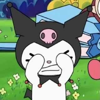 🖤 emoji kuromi 𓆩♡𓆪 @sorakasih Telegram sticker 11 of 35