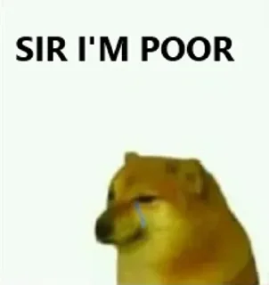 😓 emoji SHIBA INU Telegram sticker 21 of 24