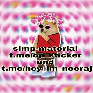 🥰 emoji Simp-material :: @op_sticker Telegram sticker 1 of 40