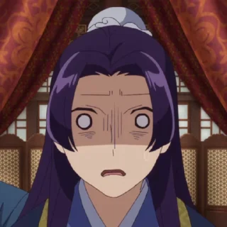 😨 emoji @HD_Stickers 薬屋のひとりごと Part 2 Telegram sticker 15 of 50