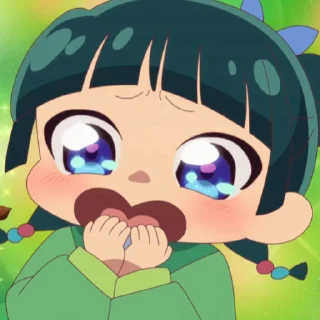 🥰 emoji @HD_Stickers 薬屋のひとりごと Part 1 Telegram sticker 16 of 50