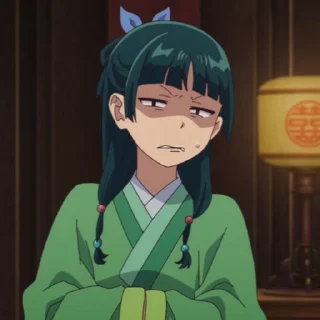 😥 emoji @HD_Stickers 薬屋のひとりごと Part 1 Telegram sticker 13 of 50