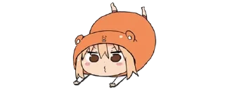 🍊 emoji tiny umaru @archivestix Telegram sticker 4 of 36