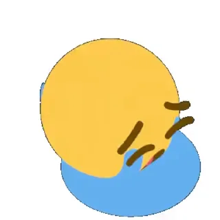 😭 emoji Namm's Trashshit Telegram sticker 12 of 71