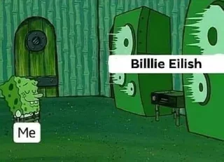 🤩 emoji Billie eilish Telegram sticker 20 of 21