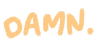😁 emoji Damn Telegram sticker 5 of 7