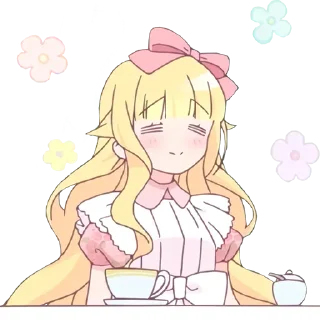 🥰 emoji Beelzebub • @AnimeCrunch_Stickers Telegram sticker 12 of 97