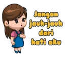 😣 emoji LDR Couple Story @Tikelmu Telegram sticker 17 of 81