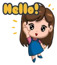 Sticker from LDR Couple Story @Tikelmu
