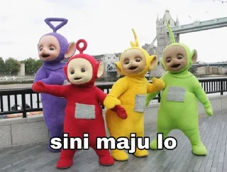 Sticker from TVOL Teletubbies