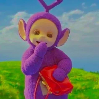 💜 emoji teletubbies || @ACCIOHELP Telegram sticker 15 of 26