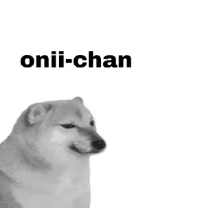 💀 emoji Otaku doge Telegram sticker 14 of 41