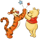 ☺️ emoji Pooh & Friends Telegram sticker 21 of 88