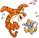 ☺️ emoji Pooh & Friends Telegram sticker 19 of 88