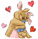 ☺️ emoji Pooh & Friends Telegram sticker 22 of 88