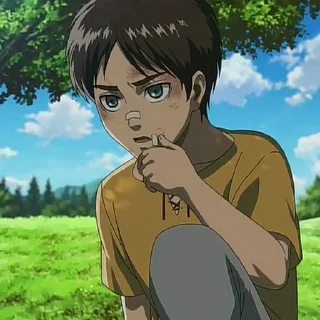 🦅 emoji eren jaeger - @gblkk1 Telegram sticker 5 of 27