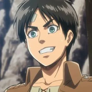 🦅 emoji eren jaeger - @gblkk1 Telegram sticker 12 of 27