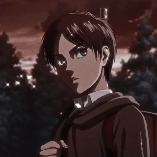 Sticker from Eren Jaeger @sticker_anime_boy